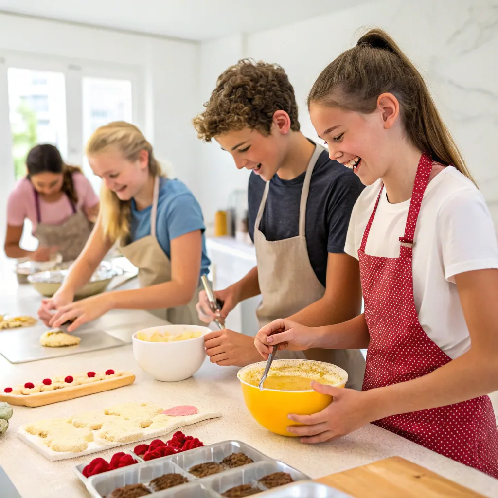 Dessert making class for teens